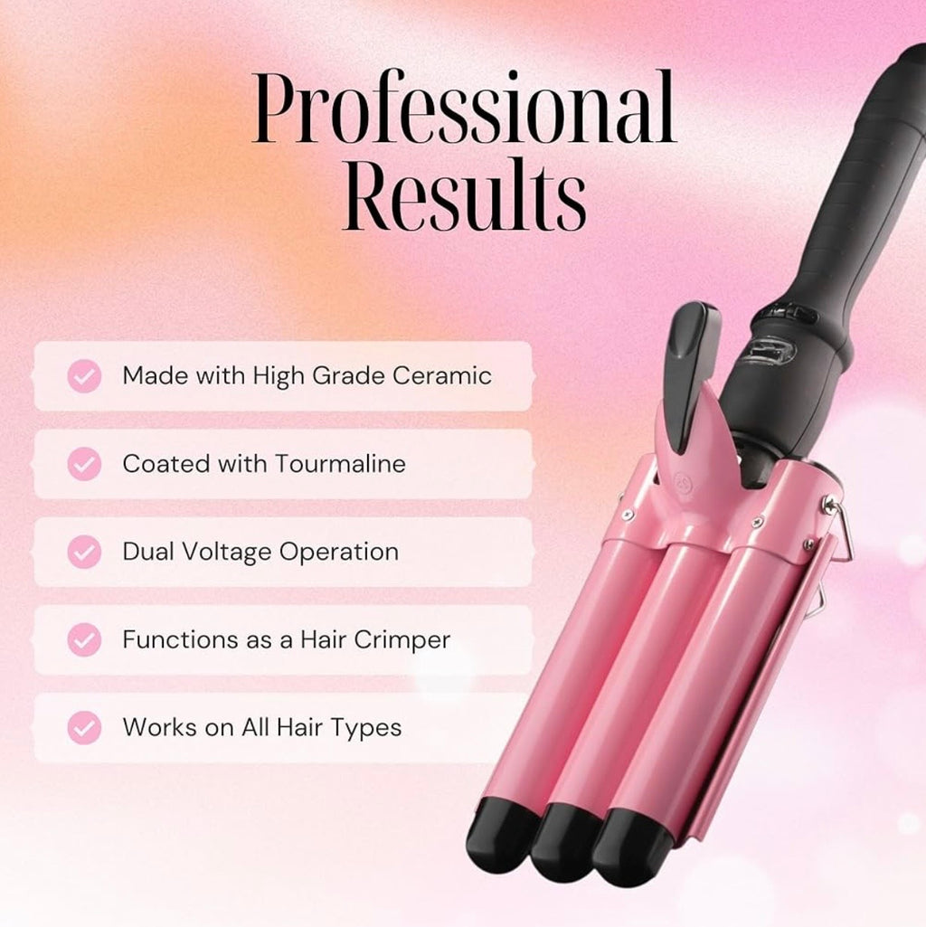 ALURE Triple Barrel Curling Iron