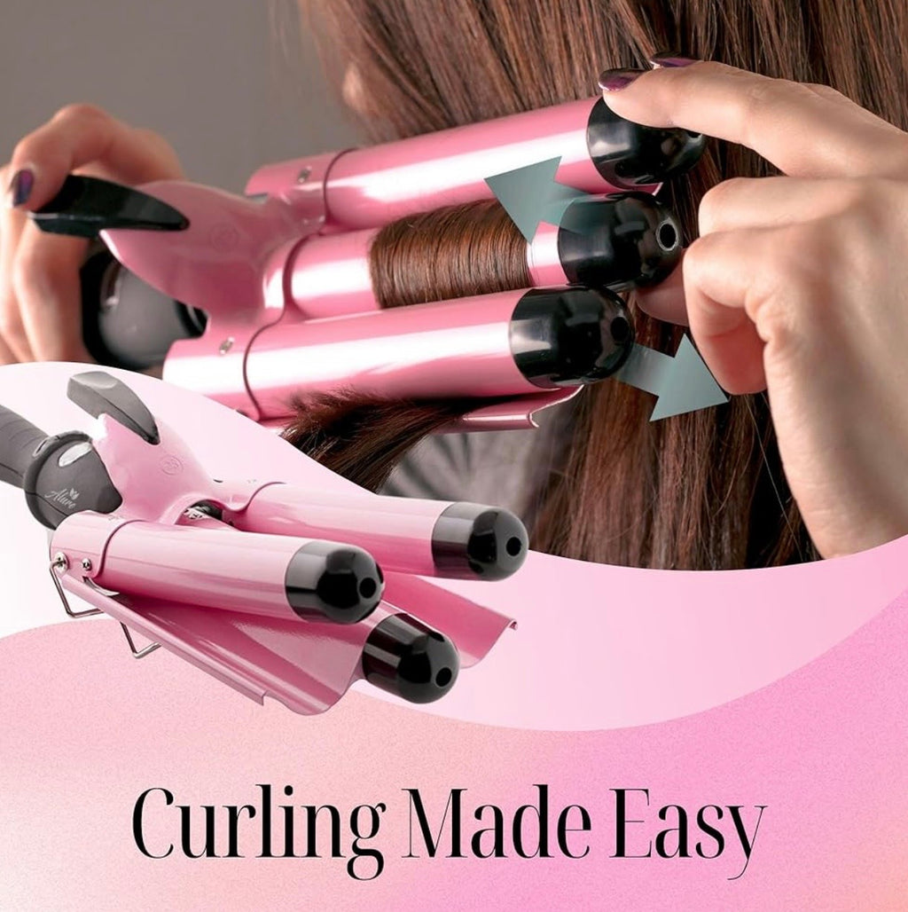 ALURE Triple Barrel Curling Iron